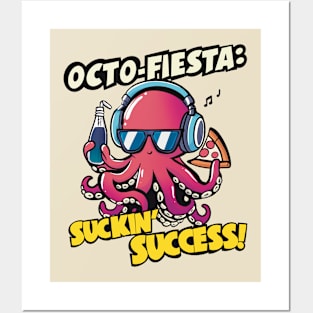 Octopus Party Posters and Art